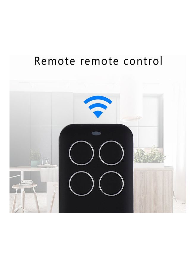 NIBEMINENT Multi-Frequency Door Remote Control Black 8.2x5x2centimeter - Image 2