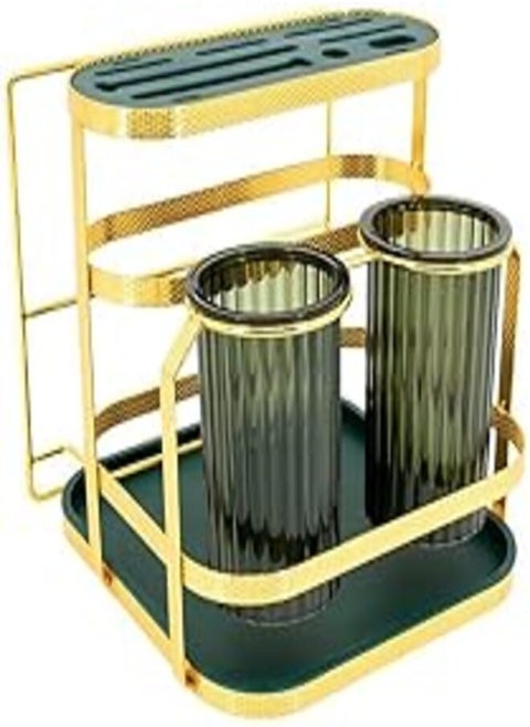 Utensil Storage Rack Chopsticks Spoon Fork Organizer Holder Cutting Board Rack Knife Storage Rack Kitchen Countertop Organizer Shelf