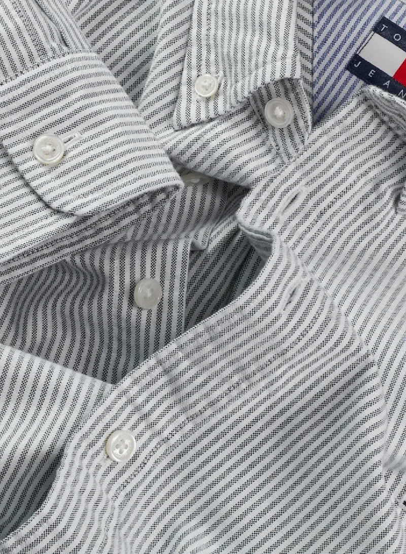 TOMMY JEANS  Slim Oxford Shirt for Men | Best Price UAE