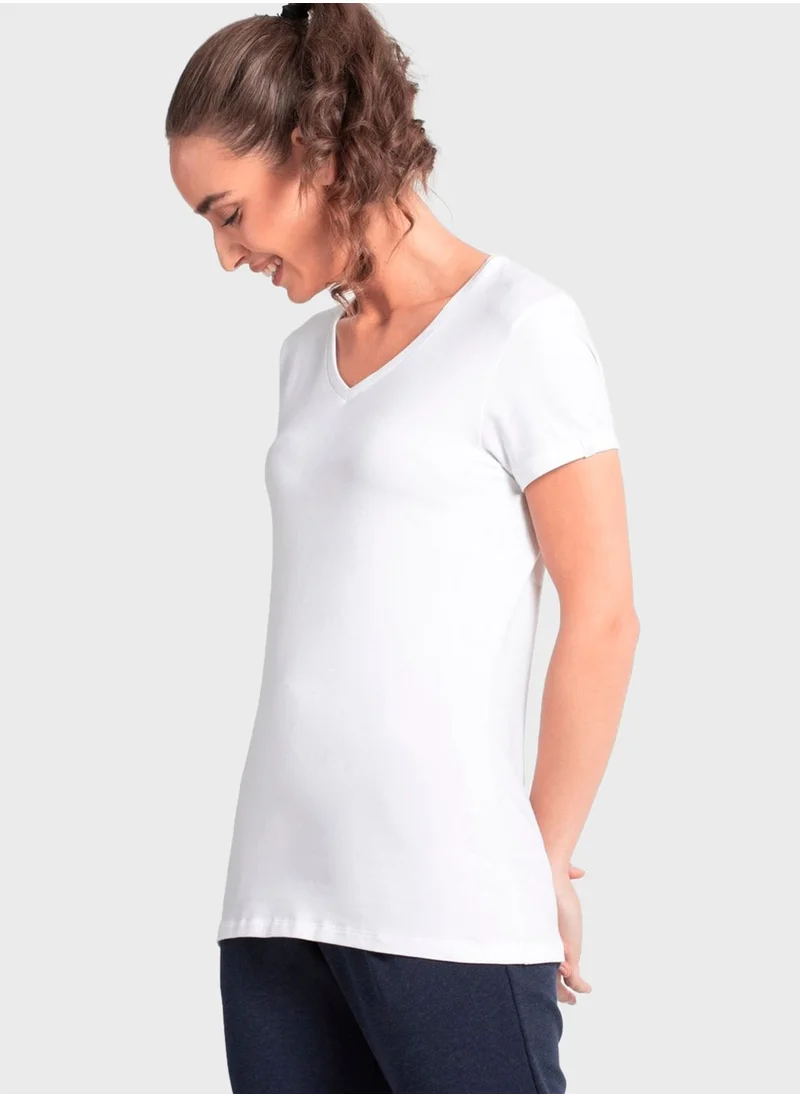 JOCKEY V-Neck Pyjama Top