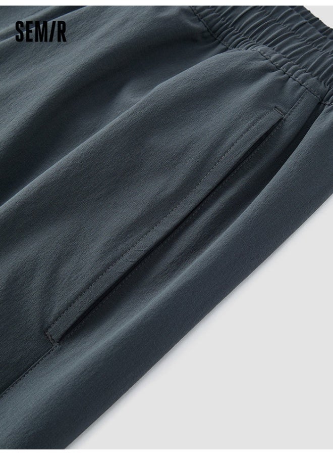 سيمير بنطلون فضفاض بلون موحد للرجال - Image 4