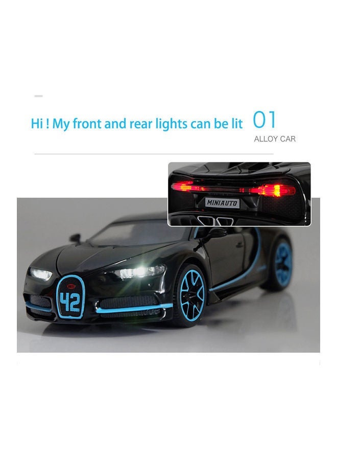 Bugatti Pull Back Car Model - Image 4