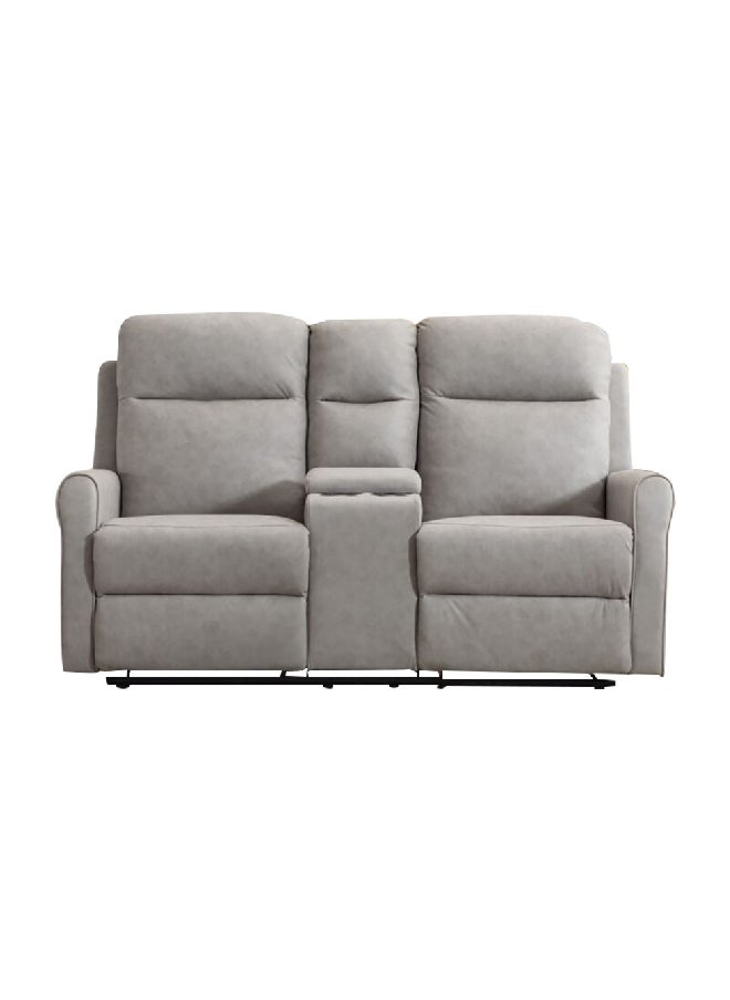 Micasa 2-Seater Elegant and Modern Design Recliner Loveseat Light Grey 105 x 92 x 174 cm SX-81432-2 LIGHT GREY 