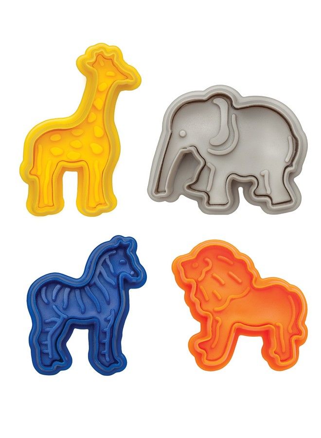 Mrs. Anderson's Baking Anderson’S Animal Cracker Cookie Cutters Set Of 4 4 Multicolor - Image 2