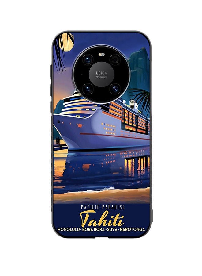 VR CREATIVE Protective Case Cover For Huawei Mate 40 Pacific Paradise Design Multicolour - Image 1