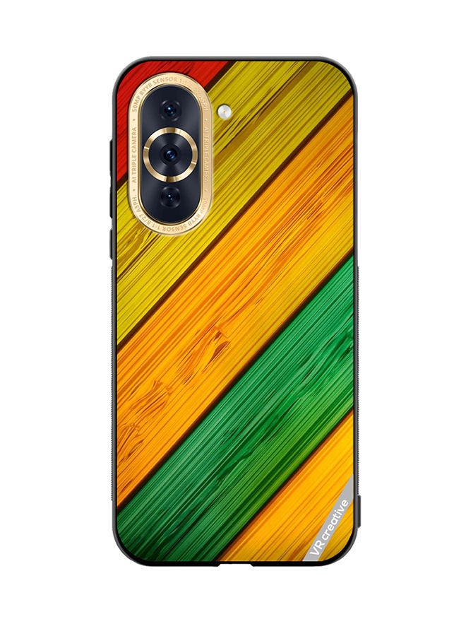 VR CREATIVE Protective Case Cover For Huawei Nova 10 Flower Design Multicolour - Image 1