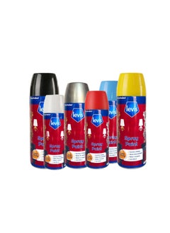 Levi's Levis Spray Paint All Purpose Metal Plastic Furniture 1 PC 380 ML Canary Yellow 