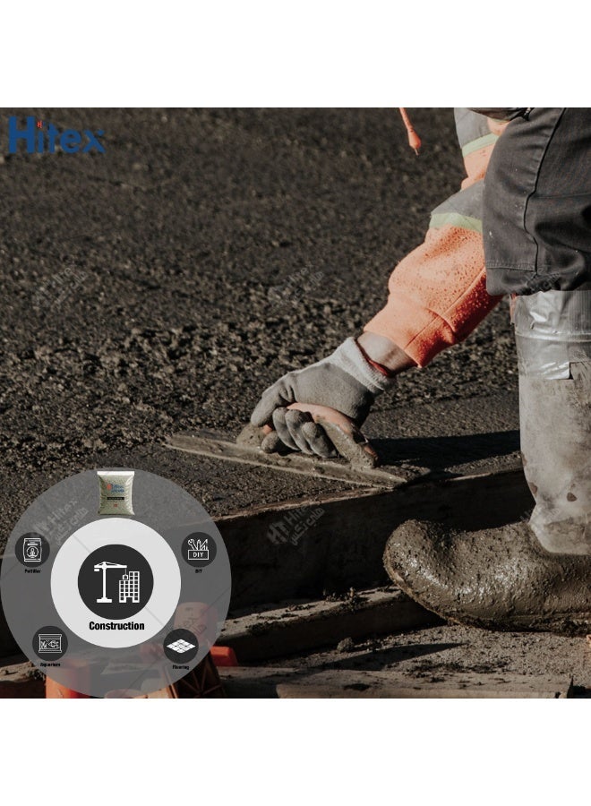 هيتكس رمل أسود طبيعي متعدد الاستخدامات، للحرف اليدوية، والبناء، والديكور، وحشو المزهريات، والعلاج، والمشاريع المنزلية، والأرضيات، ومزيج التربة من النباتات العضوية، والديكور الداخلي والخارجي | 1 كجم - Image 3