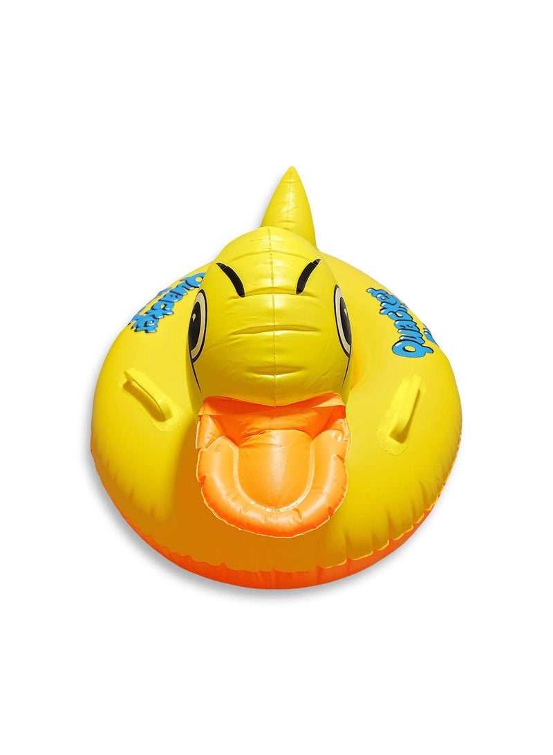 Duck Swimming Float, Inflatable Waist Float Ring with Seat Rubber Float Boat Fun Water Toys Accessories for Age 1-6 Old For Boys & Girls Babies Toddlers Infant Children Training - Image 3