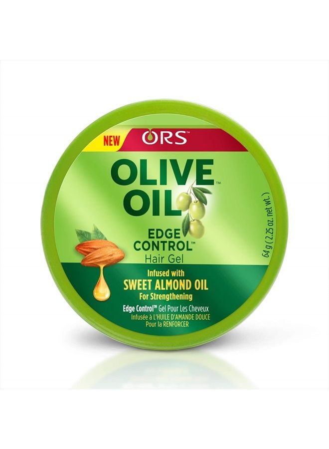 Organic Root (ORS) Ors Olive Oil Gel Edge Control 2.25 Ounce (64 g) (3 Pack)