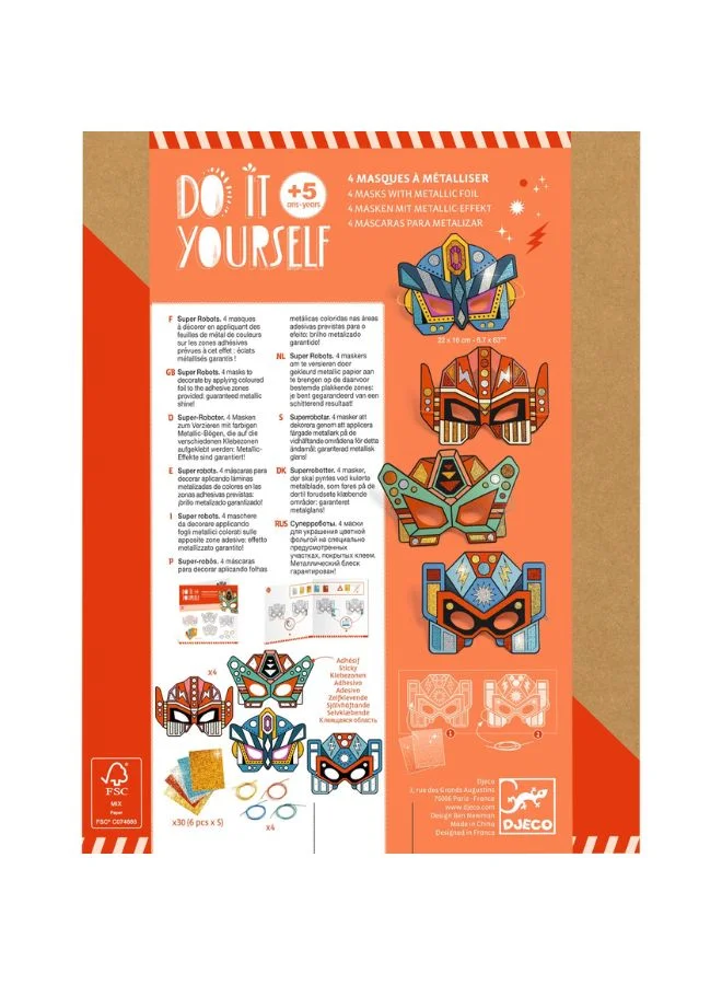 DJECO Do It Yourself - Super Robots