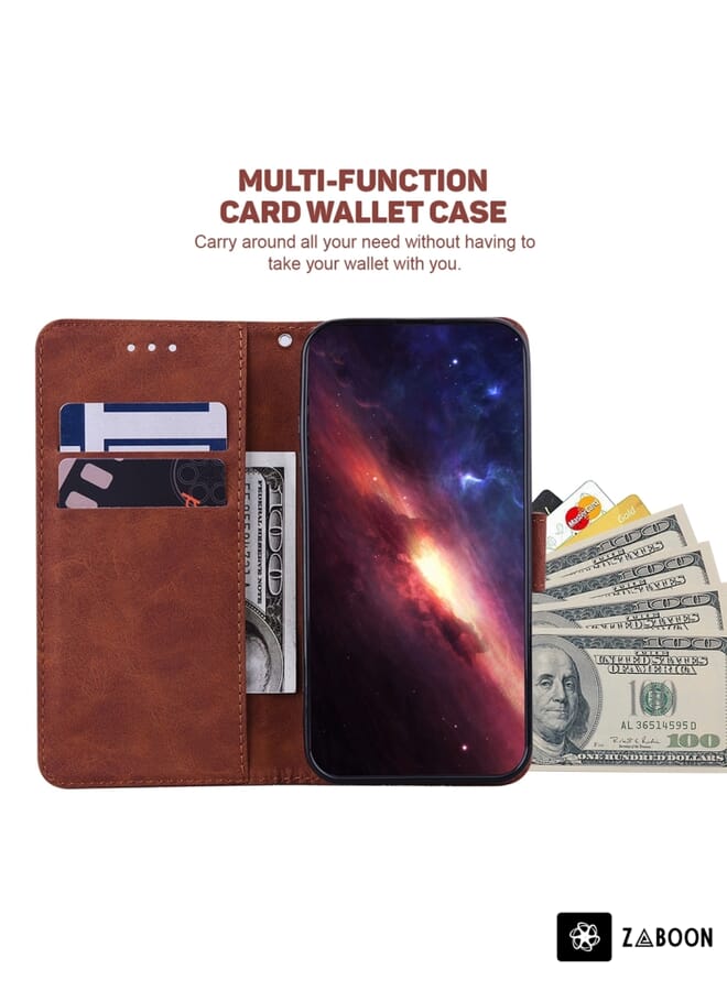 Zaboon Protective Case For Tecno Spark 10 Pro Geometric Embossed Leather - Image 3