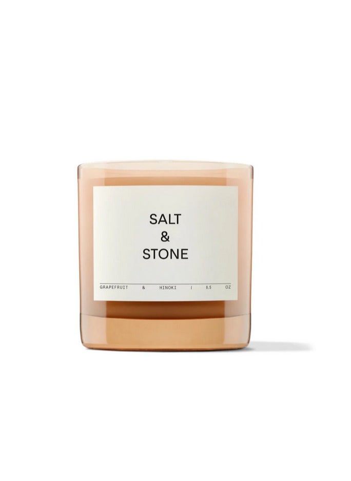 Salt & Stone - Salt & Stone Scented Candle - Grapefruit & Hinoki 480g - Image 1