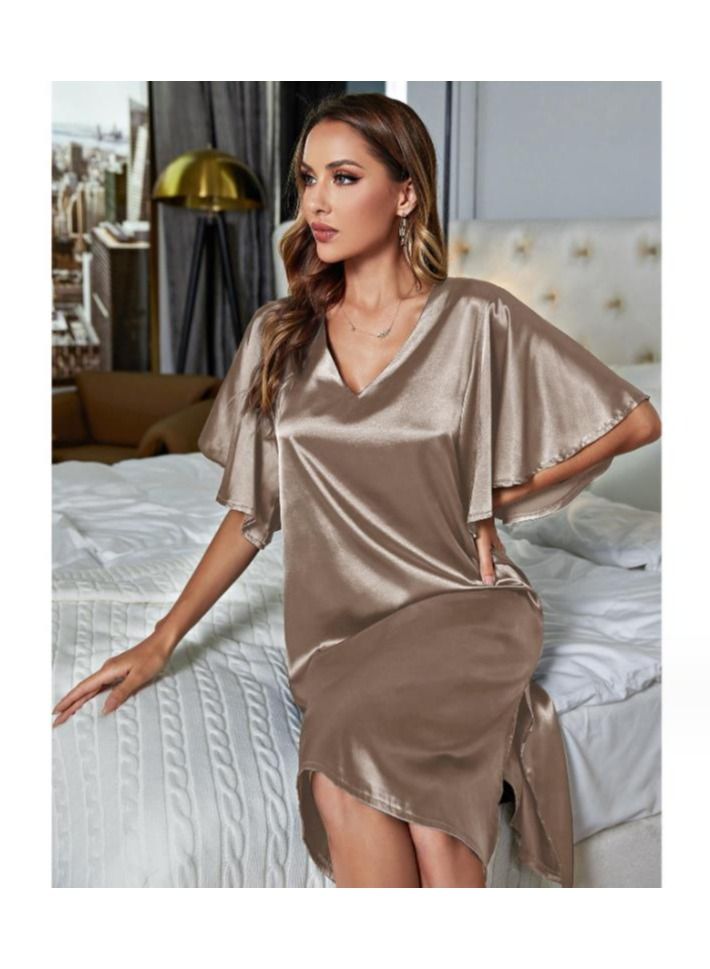 KUYING Women's Clothing Elegant Night Dress Sleepwear  - Image 1