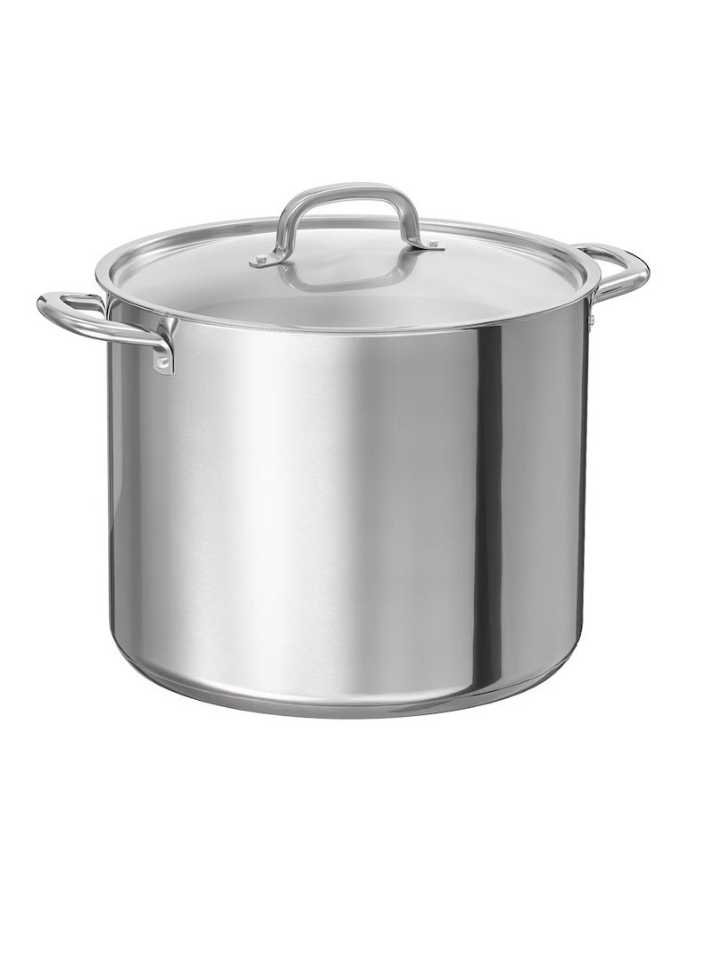 Pot with lid, stainless steel15.0 l - Image 1