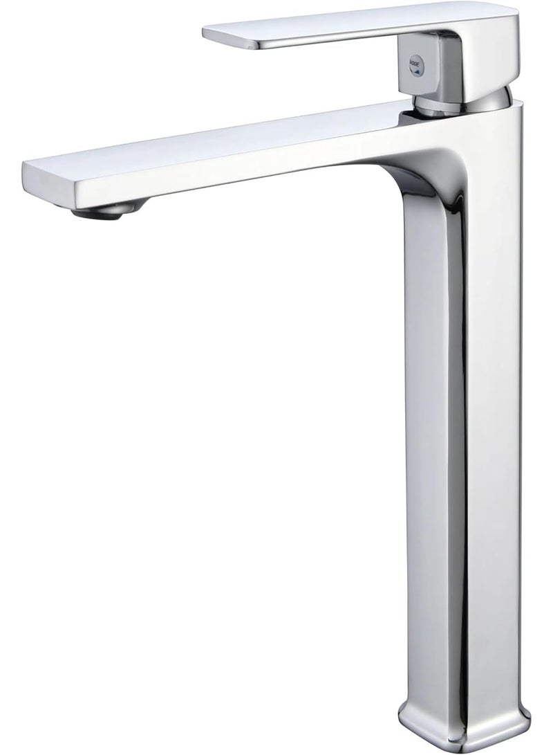YD Premium Tall Bathroom Basin Faucet Mixer Tap for Countertop Wash Basin, Modern Single Lever Water Tap with Smooth Flow Control, Durable Vanity Sink Faucet for Residential and Commercial Use - Image 1