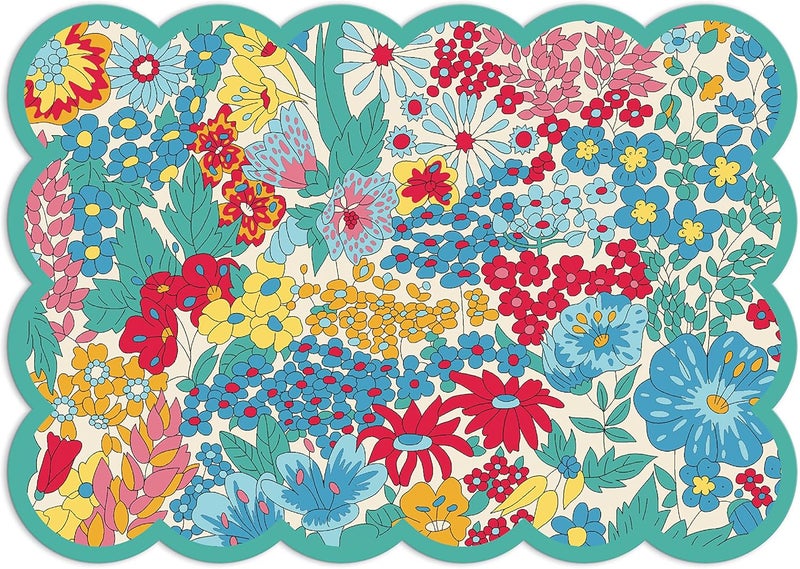 Galison Liberty Scalloped Shaped Notecard Set - Image 5