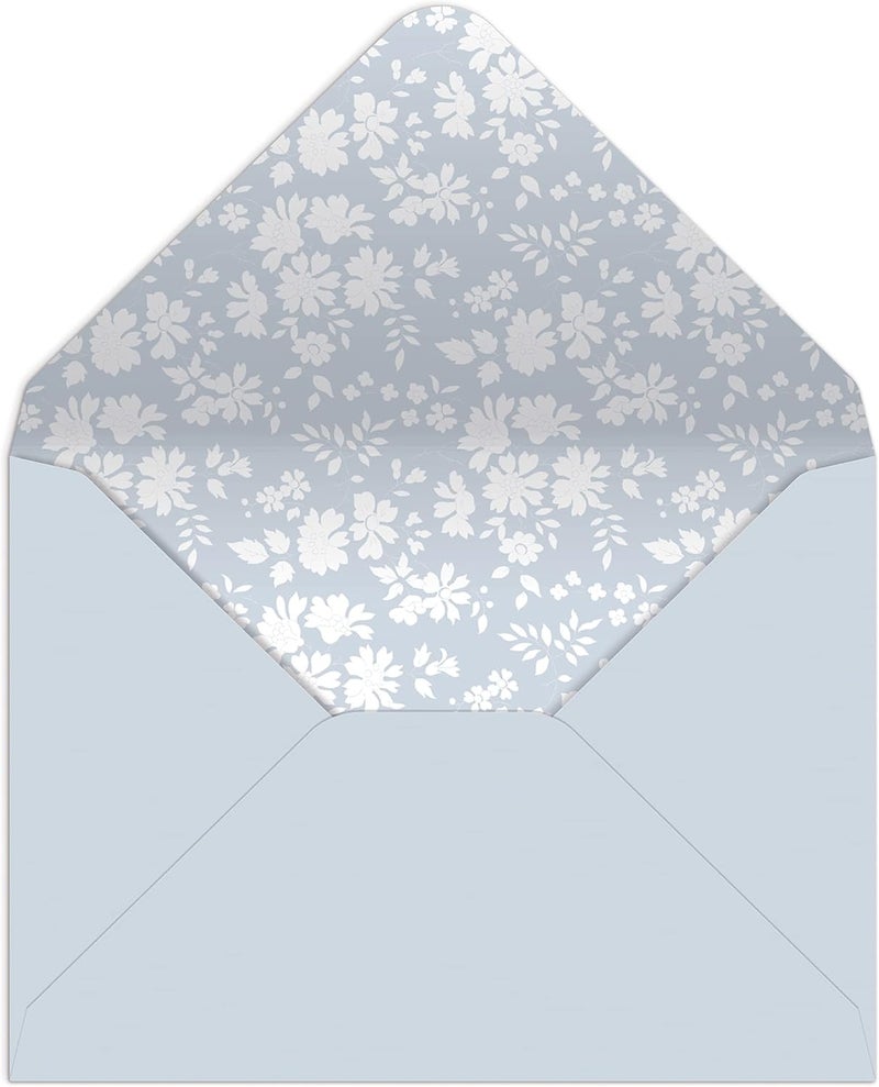 Galison Liberty Scalloped Shaped Notecard Set - Image 4