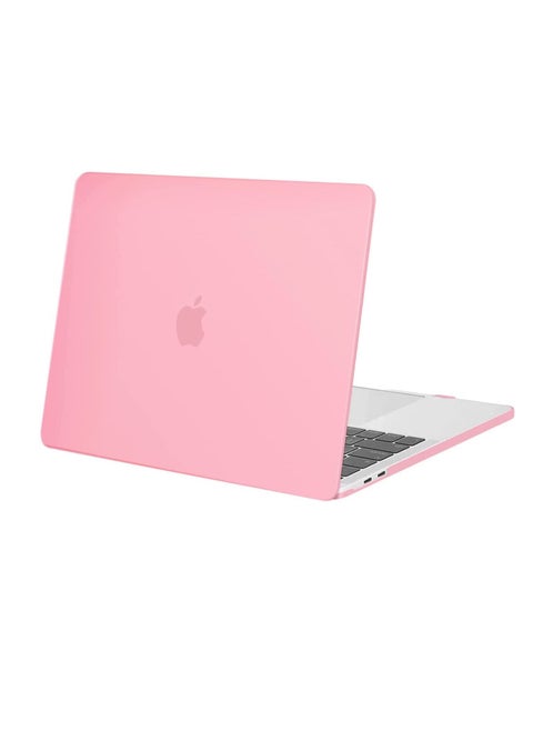 MacBook Air 13.6 Inch 2022 Release A2681 M2 Matte Frosted Translucent Hard Shell Case Shockproof Protective Cover for 13.6" MacBook Air 2022 with M2 Chip & Touch ID Black
