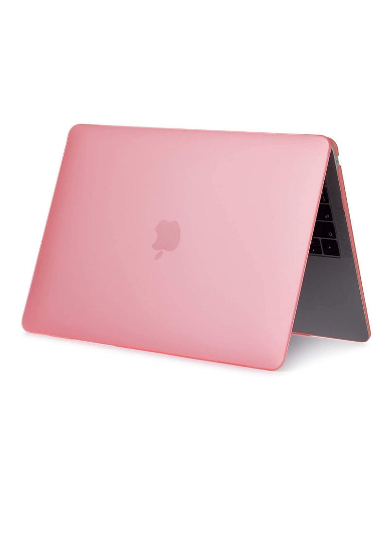 MacBook Air 13.6 Inch 2022 Release A2681 M2 Matte Frosted Translucent Hard Shell Case Shockproof Protective Cover for 13.6" MacBook Air 2022 with M2 Chip & Touch ID Black