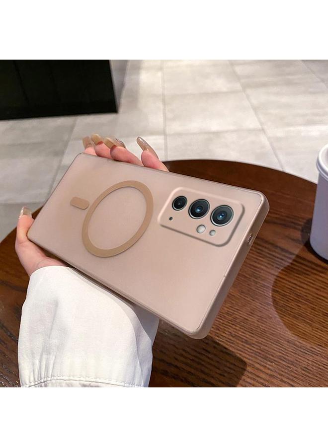 S-TOP Case For OnePlus 9RT 5G Fine Hole Ice Fog MagSafe PC Phone Case - Image 1