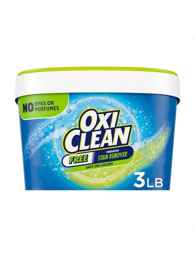 Oxiclean Free Versatile Stain Remover Powder, 3 lb - Image 1