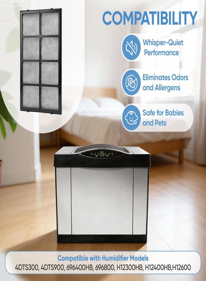 BIHARNT 1051 2 Stage Humidifier Air Filter Compatible with AIRCARE Essick 1051, Essick Air 4DTS300, 4DTS900, 696400HB, 696800, H12300HB, H12400HB, and H12600 Evaporative Humidifier (2 Pack - Image 3