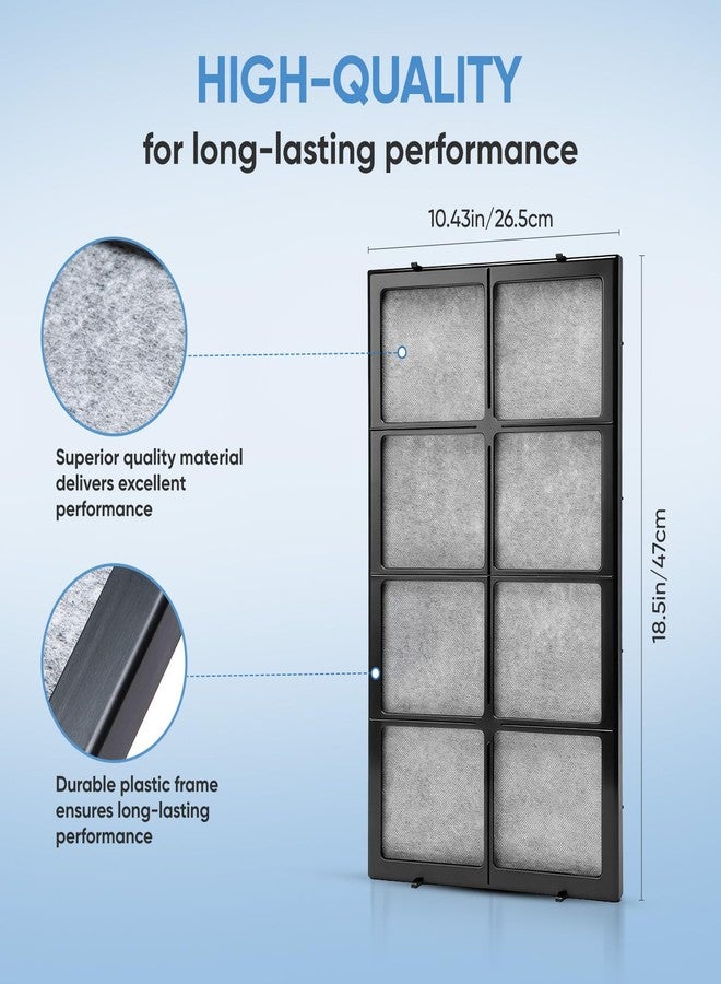 BIHARNT 1051 2 Stage Humidifier Air Filter Compatible with AIRCARE Essick 1051, Essick Air 4DTS300, 4DTS900, 696400HB, 696800, H12300HB, H12400HB, and H12600 Evaporative Humidifier (2 Pack - Image 2