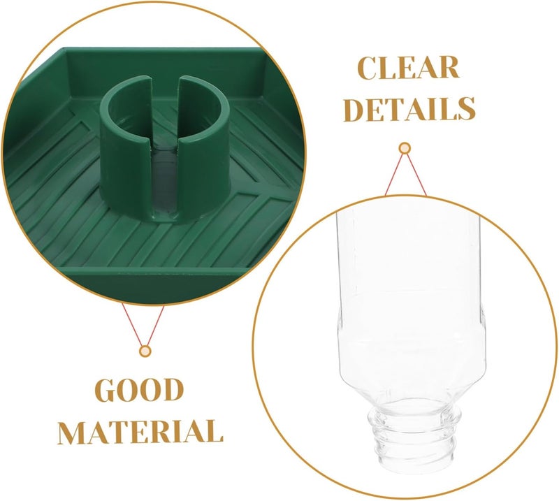 Toyvian Convenient Automatic Reptile Water Dispenser for Tortoises Lizards and Animals Waterer Easy Cleaning Design for Daily Use Terrariums and Tanks - Image 3