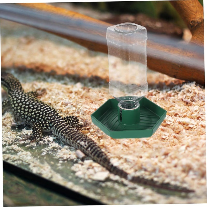Toyvian Convenient Automatic Reptile Water Dispenser for Tortoises Lizards and Animals Waterer Easy Cleaning Design for Daily Use Terrariums and Tanks - Image 4