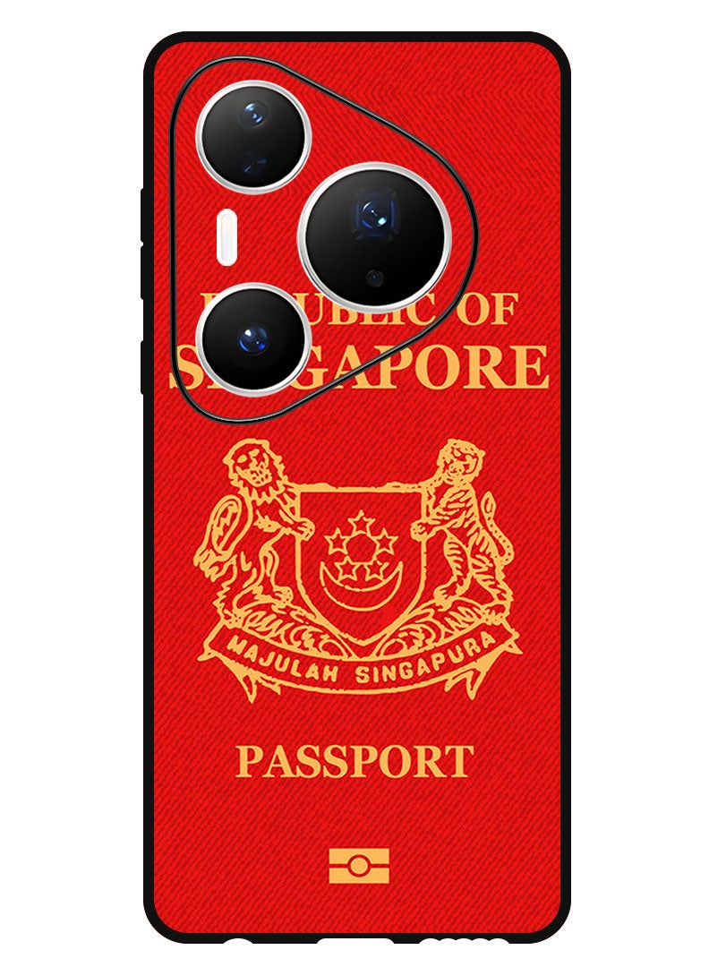 Theodor Case Compatible with Huawei Pura 80 Pro Plus 6.8 Inch Protection Shockproof Bumper Cover Singapore Passport - Image 1