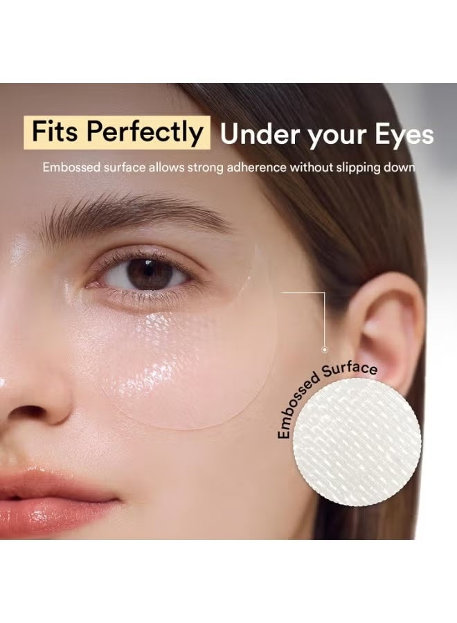 ابيب لصقات كولاجين للعينين بجل الورد من جيريكو، 90 غرام/60 لصقة (30 زوجًا)، لصقات كورية للعينين لعلاج انتفاخ العينين والهالات السوداء، مضادة للتجاعيد، كولاجين - Image 5