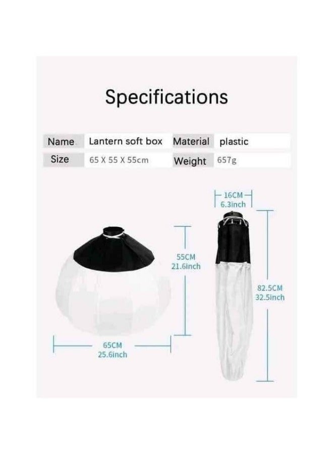 التخطيط بلاكما بيك 400 إس استوديو لايت مع صندوق ناعم وحامل - Image 2