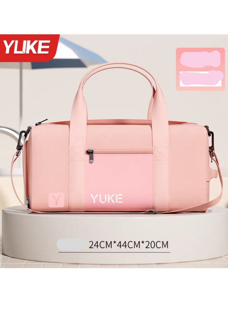 Swimming storage bag, men's and women's dry wet separation fitness bag ﻿