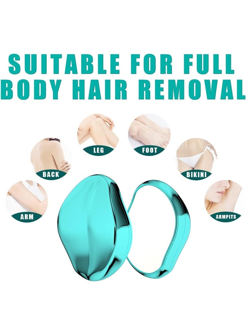 Painless Crystal Hair Eraser, Easy & Portable Hair Removal Tool, Multi-Color - Image 2