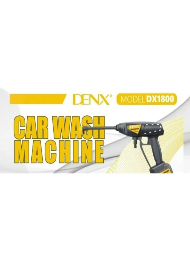 Denx Wireless pump for high-pressure car washer DX1800