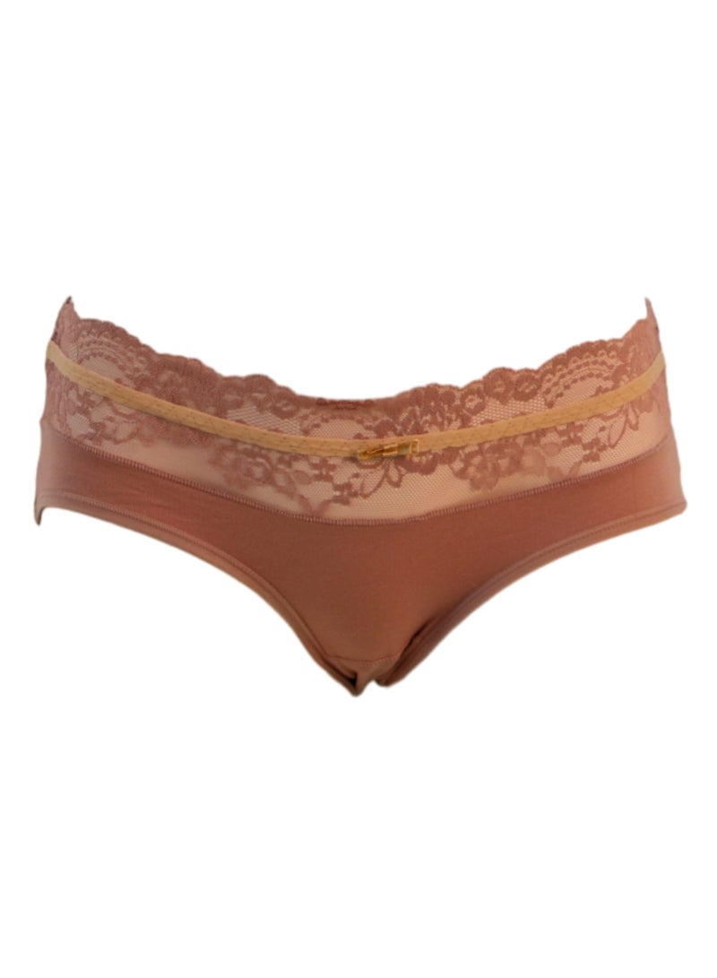 JOANNA JOANNA 108261 Women's Lace Waist Design Mid Rise 3-Pack Panties, Multicolor  - Image 5
