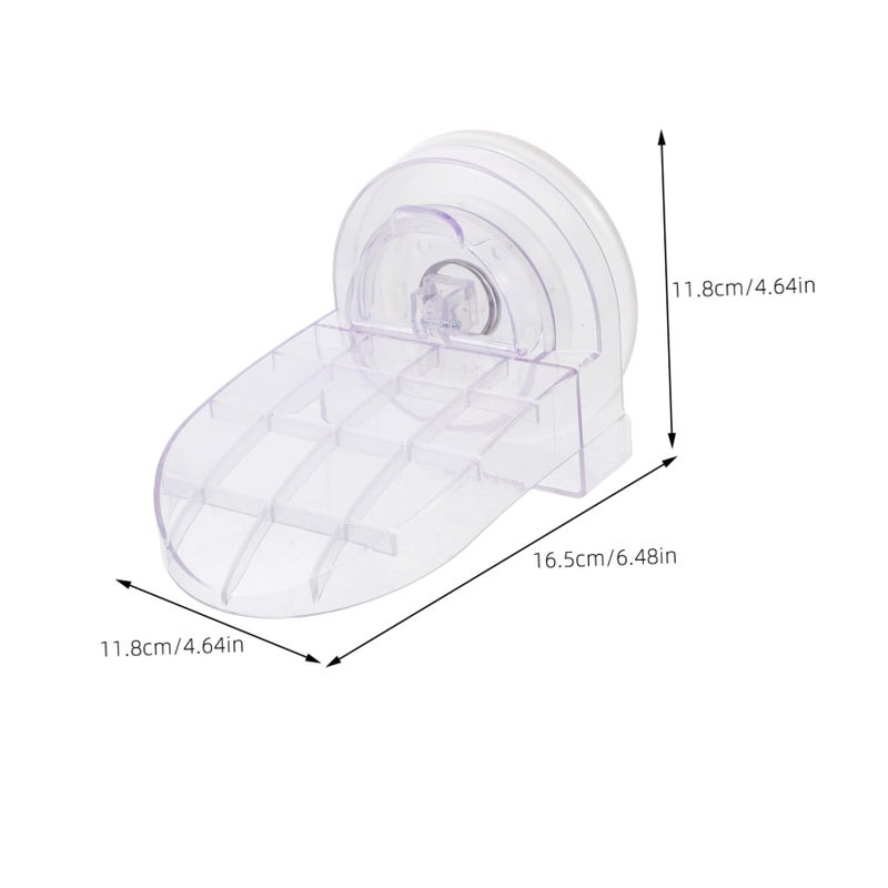 Wall Mounted Shower Footrest with Suction Cups for Safe and Comfortable Bathroom Use - Image 3