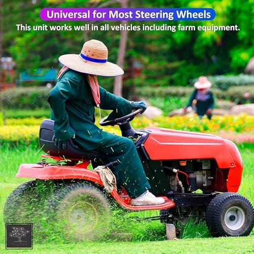 Sulfar Steering Wheel Spinner Metal Car Power Handle Spinner Steering Wheel Knob for All Vehicles Universal Driving Helper Booster Car Accessories - Image 4