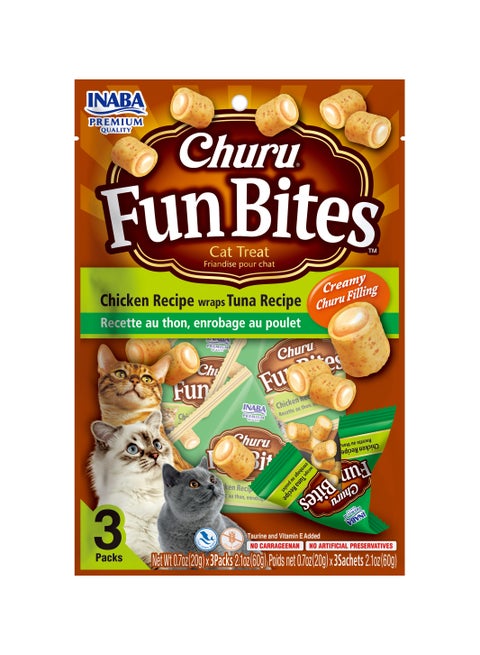 Churu Fun Bites Chicken Wrap Tuna Recipe 60G
