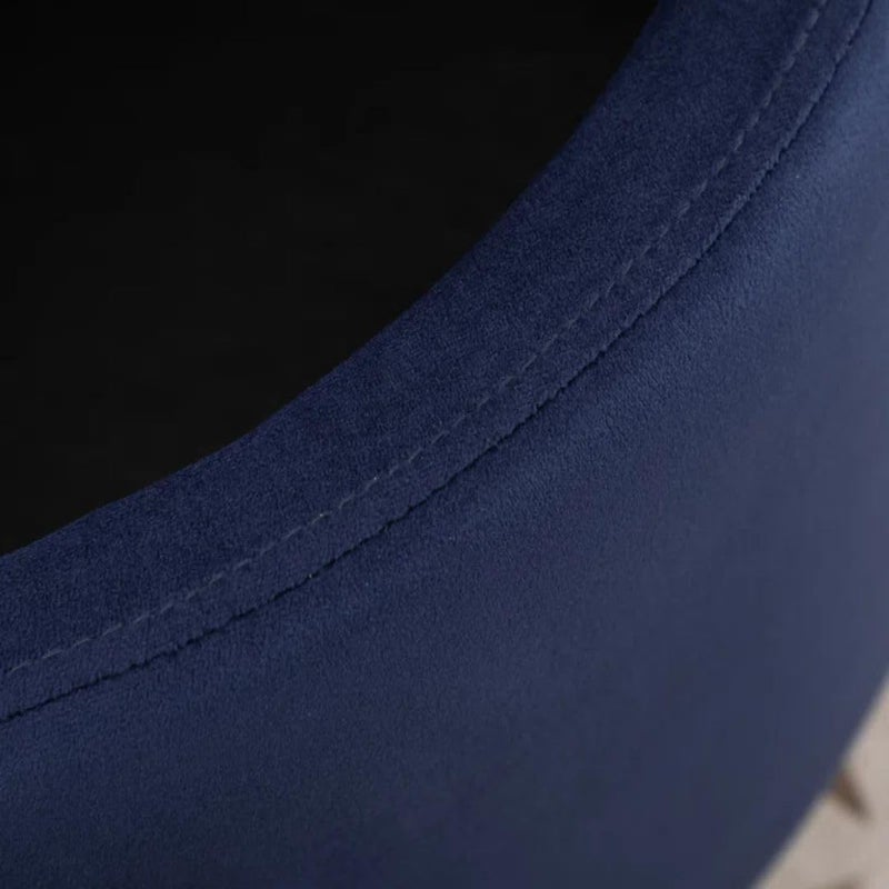 Comfynest Modern Velvet Tufted Round Storage Ottoman - Image 3