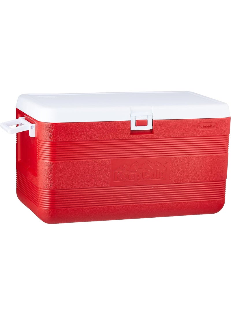 Cosmoplast Keep Cold Deluxe Icebox Plastic Cooler Assorted Colors 70 L - Image 1