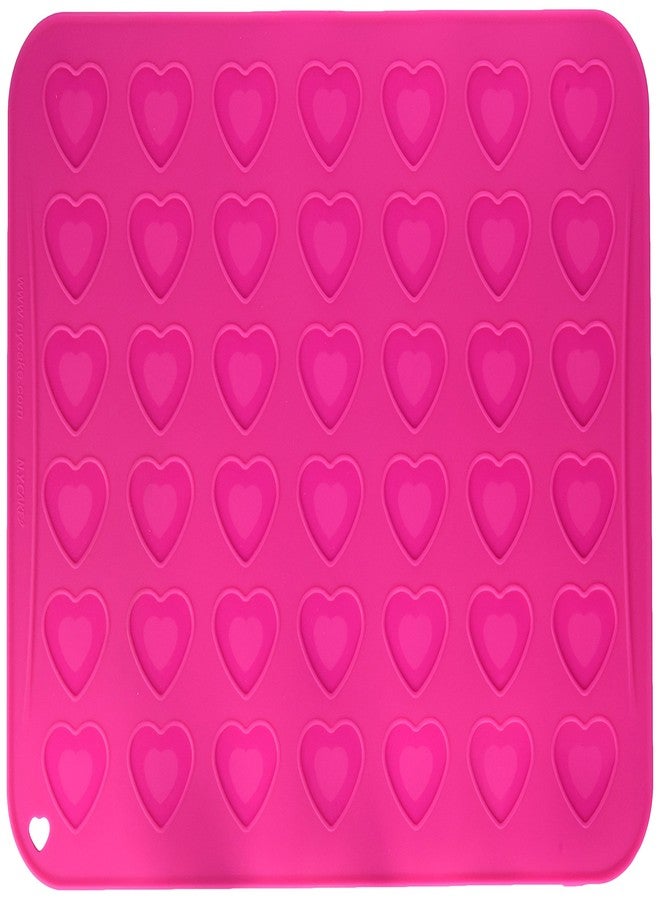 NY CAKE Heart Macaron Mat - Image 1