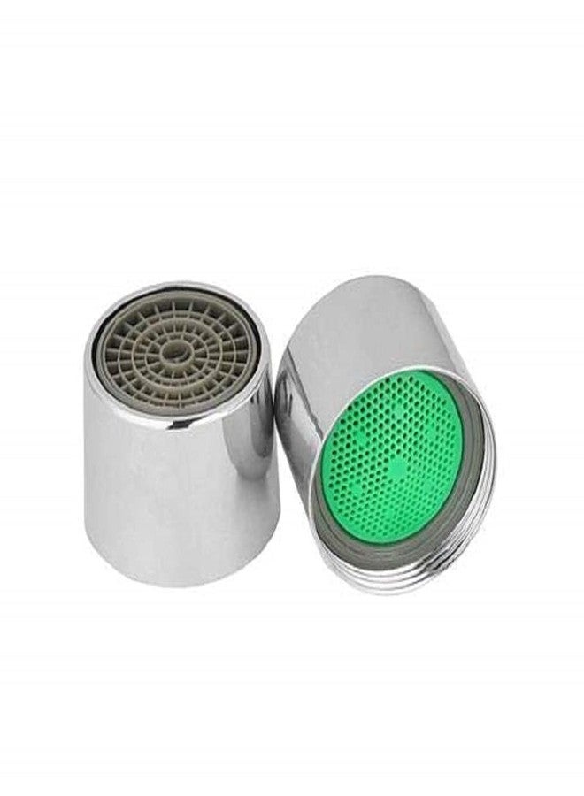 PICK - UP 𝗣𝗜𝗖𝗞 𝗨𝗣® Brass, Replacement Tap Aeartor With Foam Flow For F22mm Thread, Silver (5-Piece Set) 𝗙𝗿𝗲𝗲 1-Taflon Tape. - Image 1