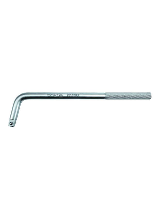 NIBEMINENT L Type Handle Silver 1/2inch - Image 1