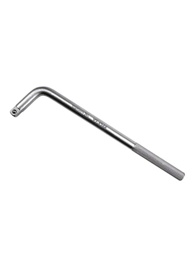 NIBEMINENT L Type Handle Silver 1/2inch - Image 2