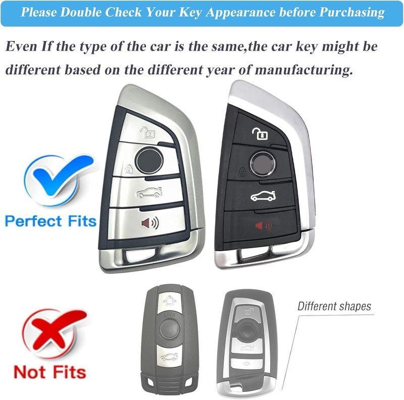 RFSRZ Bling Car Key Fob Cover for BMW - Image 2