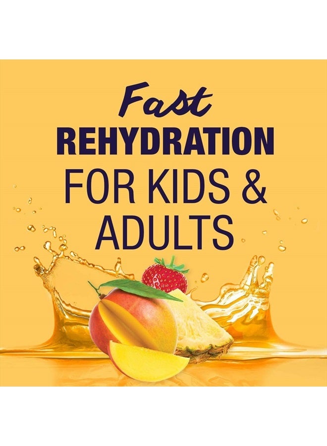 Pedilayte Pedialyte AdvancedCare Electrolyte Solution,1 Liter, 4 Count, with PreActiv Prebiotics, Hydration Drink, Tropical Fruit - Image 3