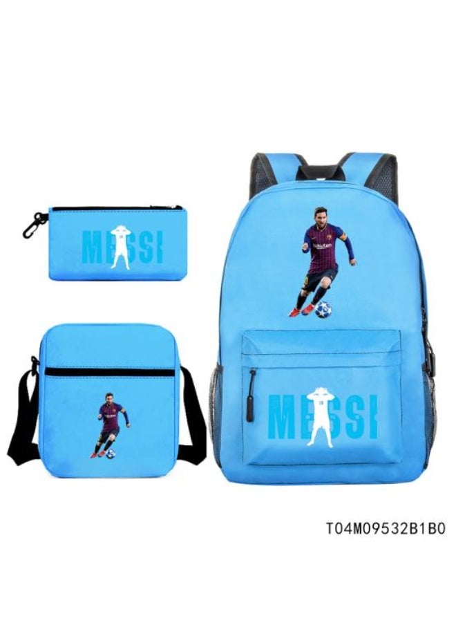 Generic Anime elements exquisite backpack three-piece set, unique design, powerful storage and super practical - 252  - Image 1