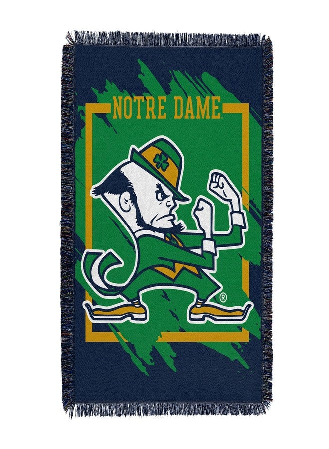 Northwest The Company Micro Raschel Throw Dimensional - Notre Dame - Image 1